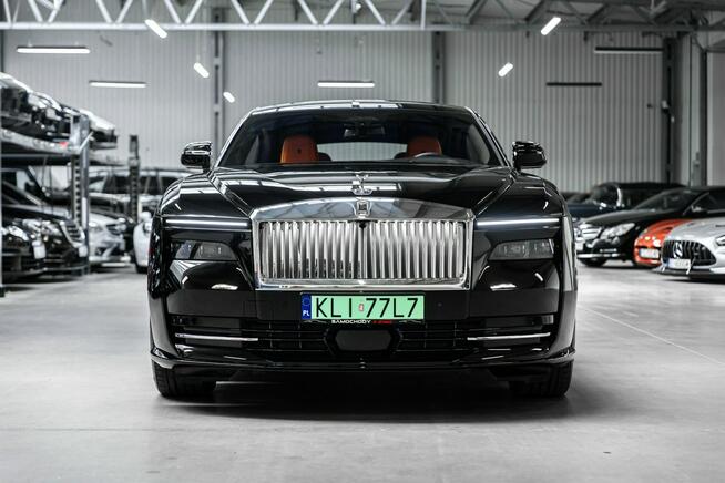 Rolls-Royce Spectre Bezwypadkowy. Launch Package. Bespoke. Black Diamond. Gwarancja.
