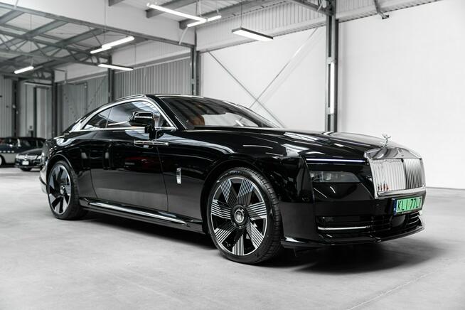 Rolls-Royce Spectre Bezwypadkowy. Launch Package. Bespoke. Black Diamond. Gwarancja.