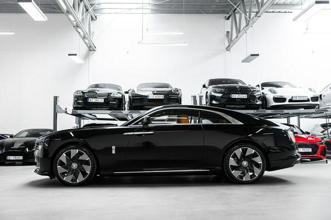 Rolls-Royce Spectre Bezwypadkowy. Launch Package. Bespoke. Black Diamond. Gwarancja.