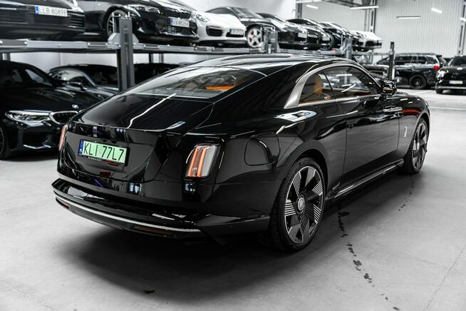Rolls-Royce Spectre Bezwypadkowy. Launch Package. Bespoke. Black Diamond. Gwarancja.