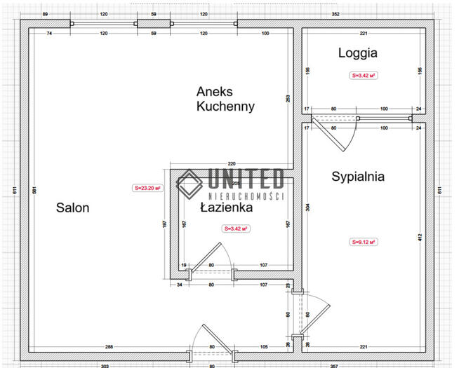 Okolice ul. Niedźwiedziej /Loggia /Piwnica