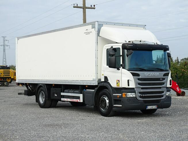 Scania P310 Kontener Sprowadzony Euro 5 Automat Kontener Zamykany Winda Klapa, Poduszki, Automat, Sp