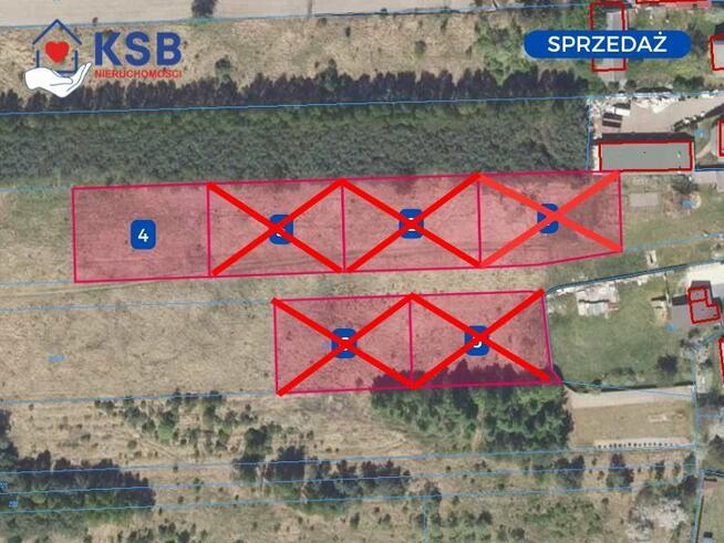Działka pod dom w Magoniach pod lasem - 1200m2