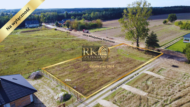 Idealna lokalizacja, gotowa działka budowlana 1527