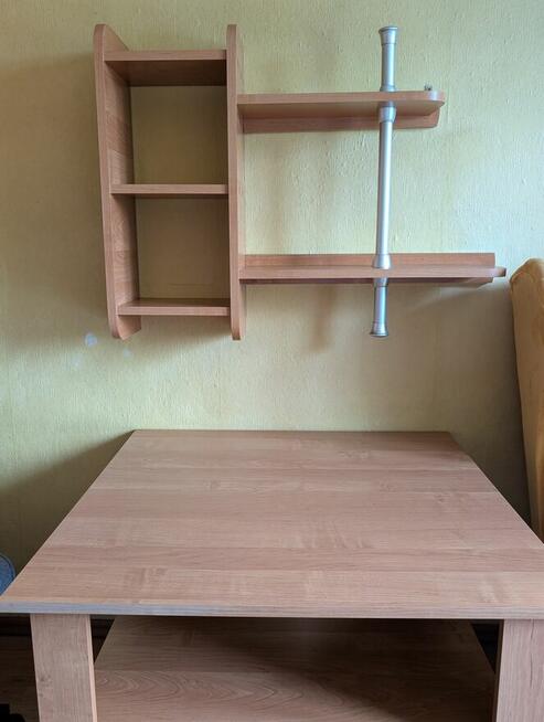 Sprzedam ławę w kwadracie i półkę