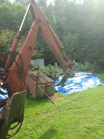 Koparko ładowarka MTZ 4x4 (JCB MF casse