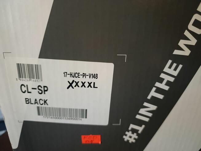 KASK HJC CL-SP BLACK 4XL połysk + 2szyby. Jak nowy.
