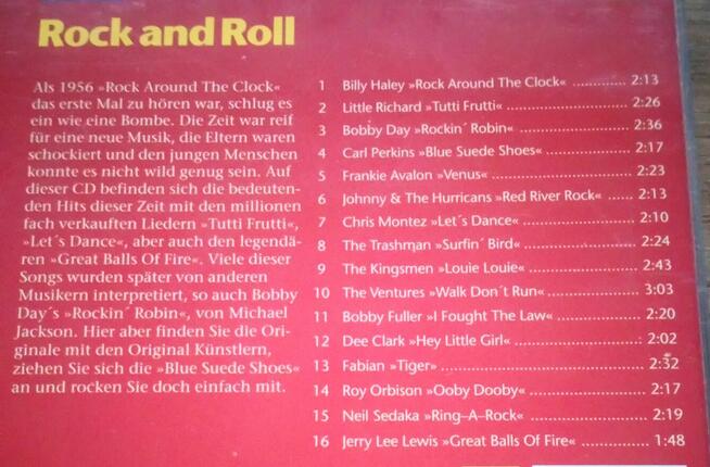 Płyta CD. Rock and Roll