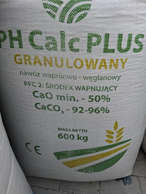 Wapno granulowane kredowe/magnezowe Czarna kreda granulowana