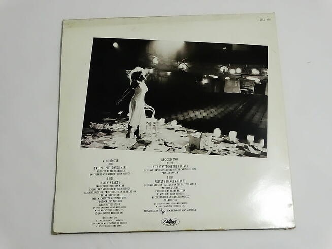 Tina Turner Two People Capitol Records Limited Edition