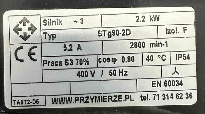 REMA OWK-4/2 - odciag workowy