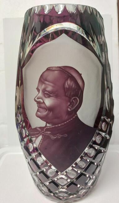 Sprzedam Jubileuszowy Limitowany Wazon Kryształowy- lata 80-