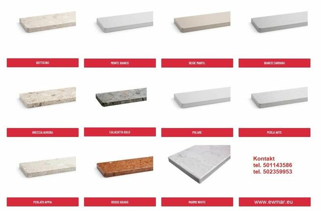 Parapet Konglomerat Parapety na Wymiar _BLATY