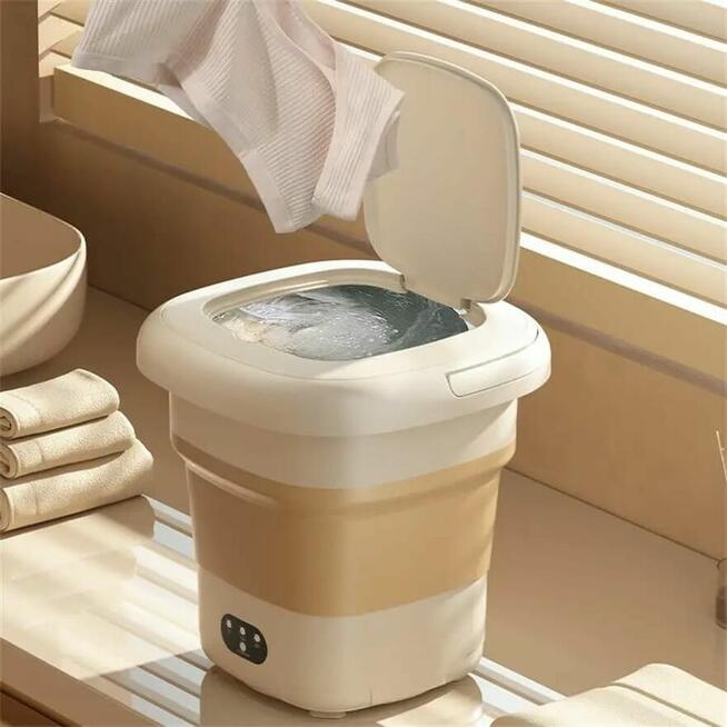 Nowa pralka składana -turystyczna do kampera -akademika