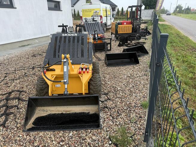 MiniŁadowarka SKID STEER SKIDER W-460 Model 2025 frez 4x4
