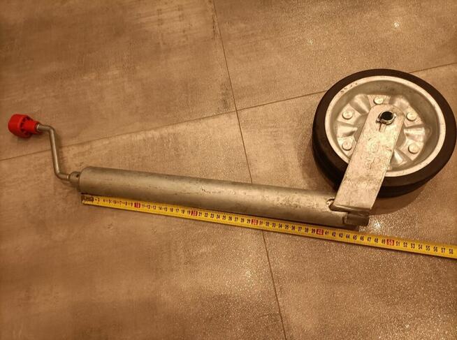 Koło podporowe ak-500 rura Ø60x200x50 o.stalowa - Alko