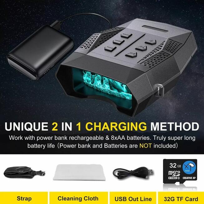 Noktowizor cyfrowy Dsoon NV5000 zasięg 400 m