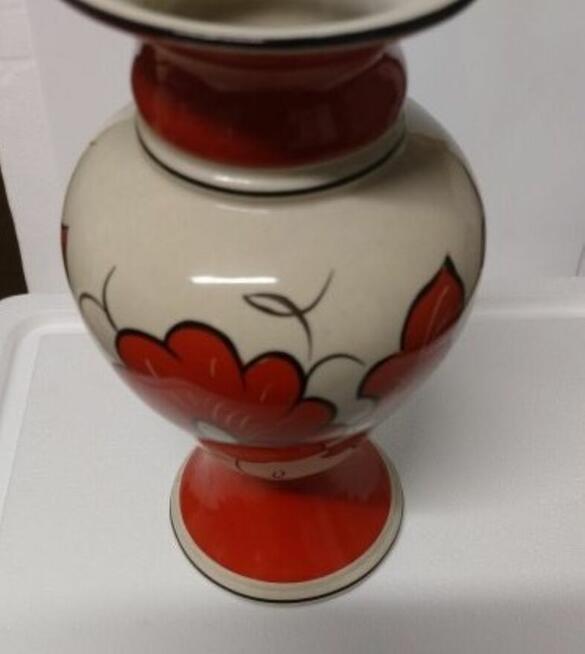 Sprzedam Okazały Wazon Ręcznie Malowany Lata 70-te