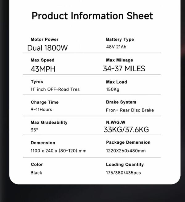 Sprzedam nowa hulajnogę -najmocniejsza na rynku WERSJA PRO