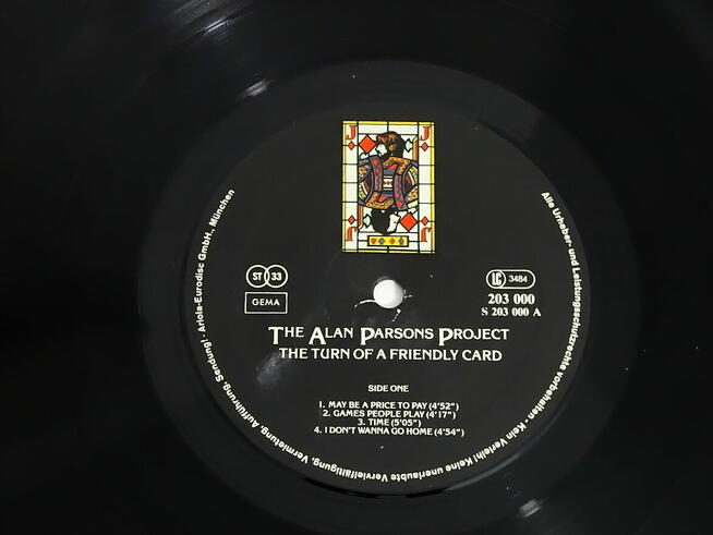 The Turn of a Friendly Card The Alan Parsons Project