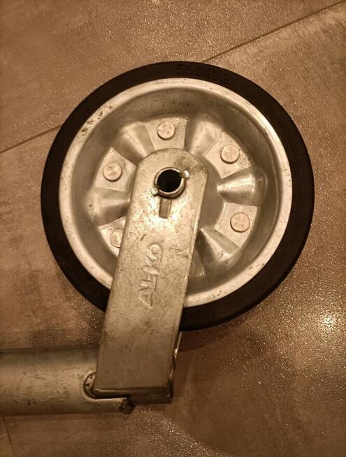 Koło podporowe ak-500 rura Ø60x200x50 o.stalowa - Alko