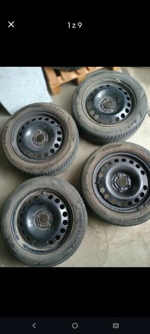 Koła stalowe z oponami zimowymi