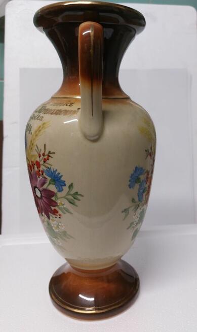 Sprzedam Okazały Wazon Ręcznie Malowany Lata 80-te