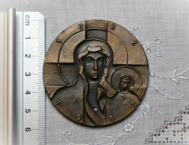 Medal Jan Paweł II, Częstochowa 1982, PRL, vintage