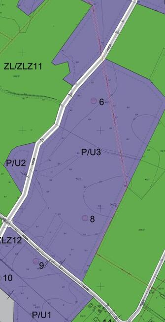 Działka inwestycyjna 7 ha Lubicz Dolny przy autostradzie