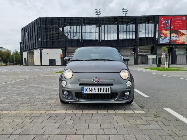 Fiat 500S CABRIO 1.2 69KM BENZYNA * chrom * skóra *