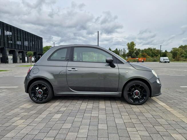 Fiat 500S CABRIO 1.2 69KM BENZYNA * chrom * skóra *