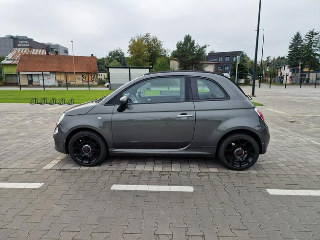 Fiat 500S CABRIO 1.2 69KM BENZYNA * chrom * skóra *