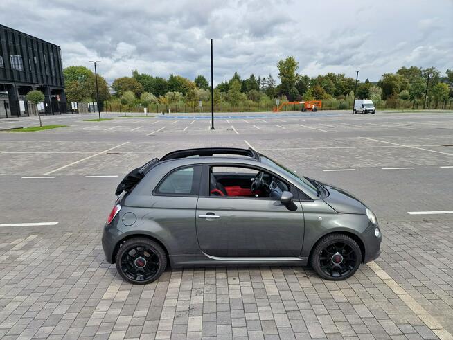 Fiat 500S CABRIO 1.2 69KM BENZYNA * chrom * skóra *