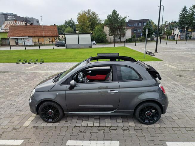 Fiat 500S CABRIO 1.2 69KM BENZYNA * chrom * skóra *