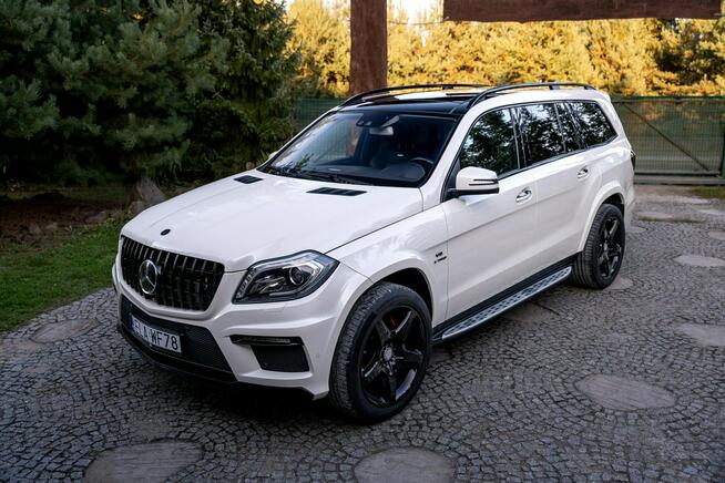 Mercedes GL 63 AMG 5.5 V8 557KM / 4-Matic / Bogate wyposażenie / Japonia / Bezwypadkowy