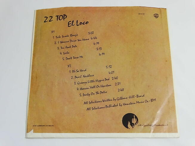 ZZ Top – El Loco (1981) Wydanie: Warner Bros. Records