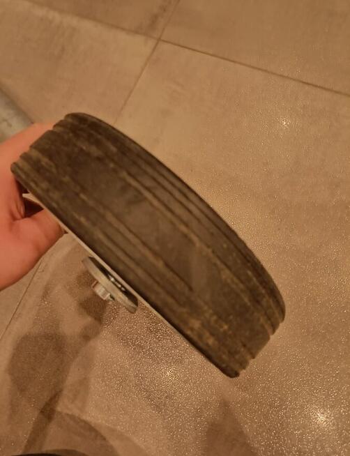 Koło podporowe ak-500 rura Ø60x200x50 o.stalowa - Alko