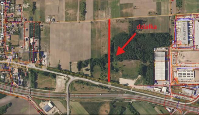 Dwie działki przy trasie S8, 5 km od Białegostoku