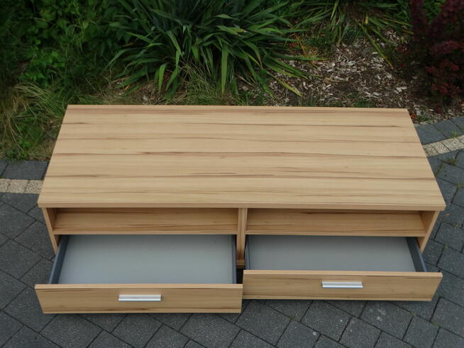 Zestaw mebli + stół szklano-drewniany