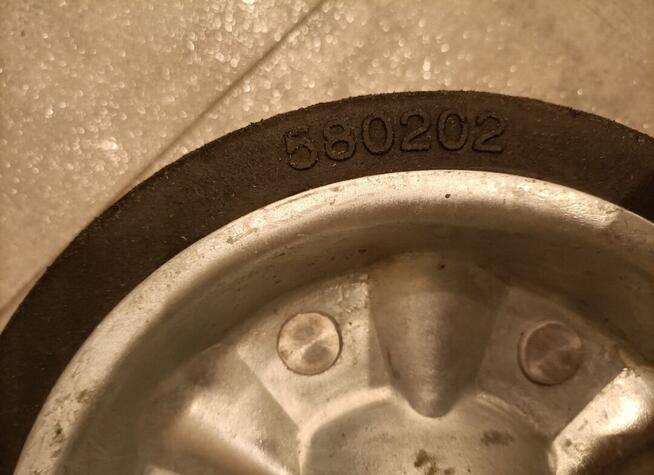 Koło podporowe ak-500 rura Ø60x200x50 o.stalowa - Alko