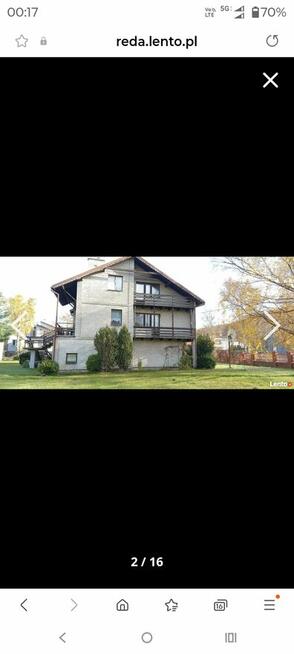 Działka inwestycyjna 10780m2 , dom 340 M2 Reda pieleszewo