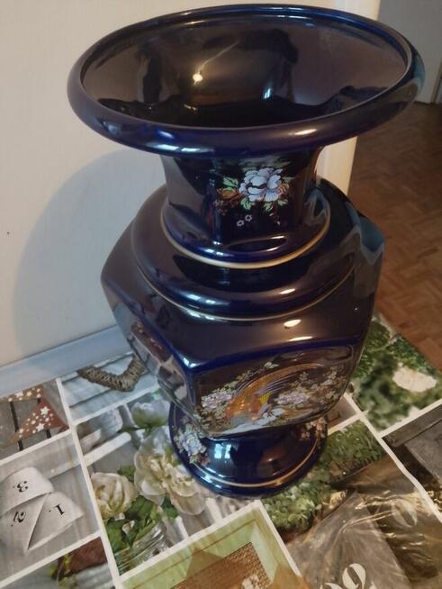 Wazon granatowy Rajski Ptak