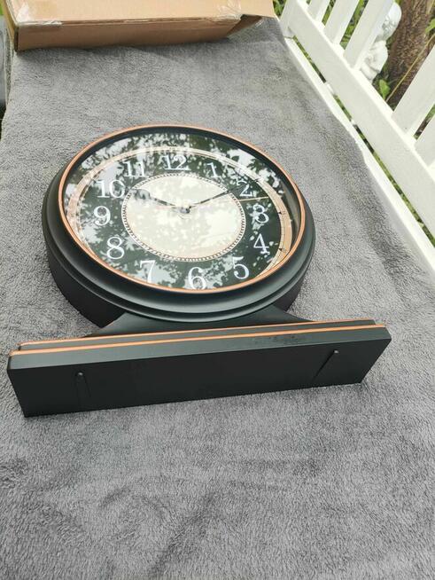 AYRELY Zegar Kominkowy na kominek vintage zegarek czarny