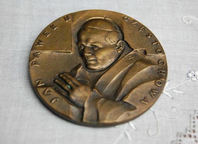 Medal Jan Paweł II, Częstochowa 1982, PRL, vintage