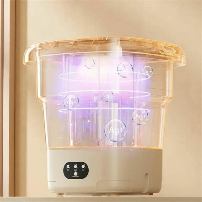 Nowa pralka składana -turystyczna do kampera -akademika