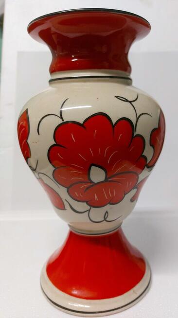 Sprzedam Okazały Wazon Ręcznie Malowany Lata 70-te