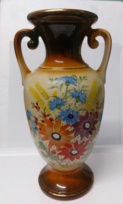 Sprzedam Okazały Wazon Ręcznie Malowany Lata 80-te