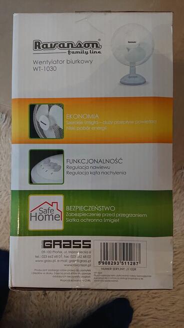 Wiatrak Wentylator Nowy