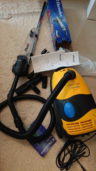 Odkurzacz Electrolux 1300W + Phase1 Filtr NOWY