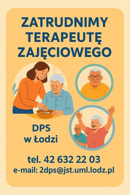 zatrudni terapeutę zajęciowego